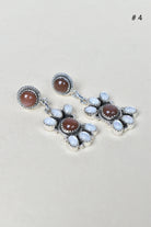 Trine Jewel Cascade Earrings-Drop Earrings-Krush Kandy, Women's Online Fashion Boutique Located in Phoenix, Arizona (Scottsdale Area)