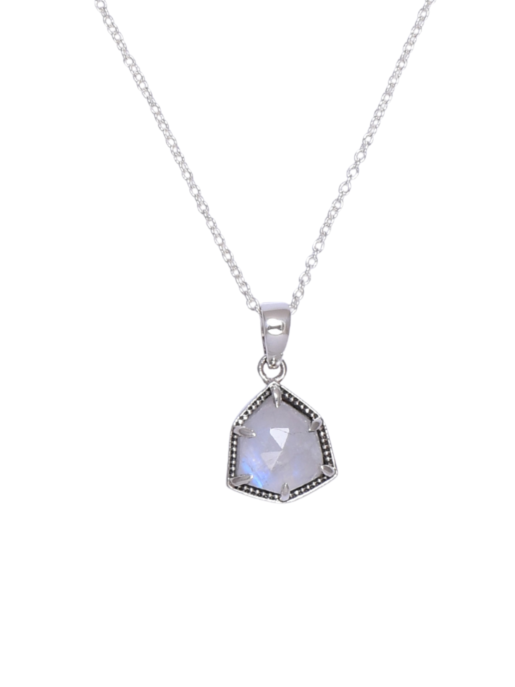 Kandy Geometric Slab Stone Necklace-Necklaces-Krush Kandy, Women's Online Fashion Boutique Located in Phoenix, Arizona (Scottsdale Area)