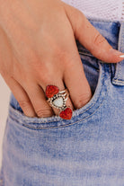 Opal Heart Stone Crawler-Crawler Rings-Krush Kandy, Women's Online Fashion Boutique Located in Phoenix, Arizona (Scottsdale Area)