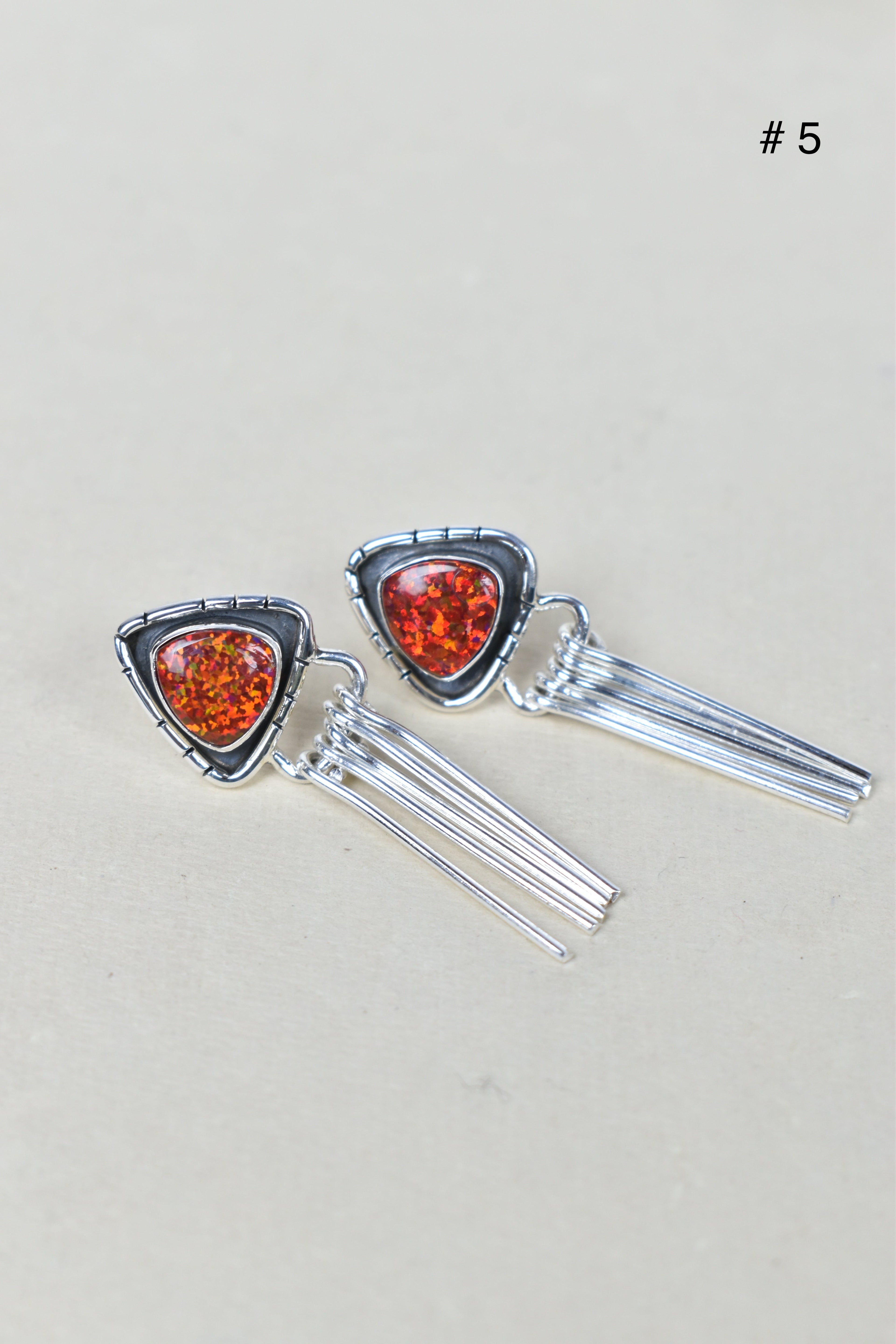 Solo Stone Sterling Cascade Earrings-Drop Earrings-Krush Kandy, Women's Online Fashion Boutique Located in Phoenix, Arizona (Scottsdale Area)