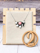 Half Queen Conch Flower Chain Pendants-Necklaces-Krush Kandy, Women's Online Fashion Boutique Located in Phoenix, Arizona (Scottsdale Area)