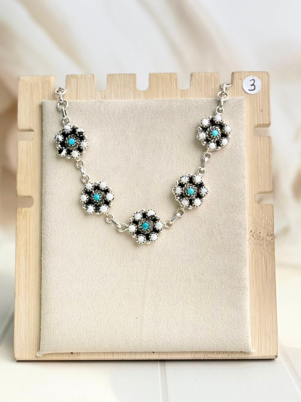 5 Blooming Daisies Necklace-Necklaces-Krush Kandy, Women's Online Fashion Boutique Located in Phoenix, Arizona (Scottsdale Area)