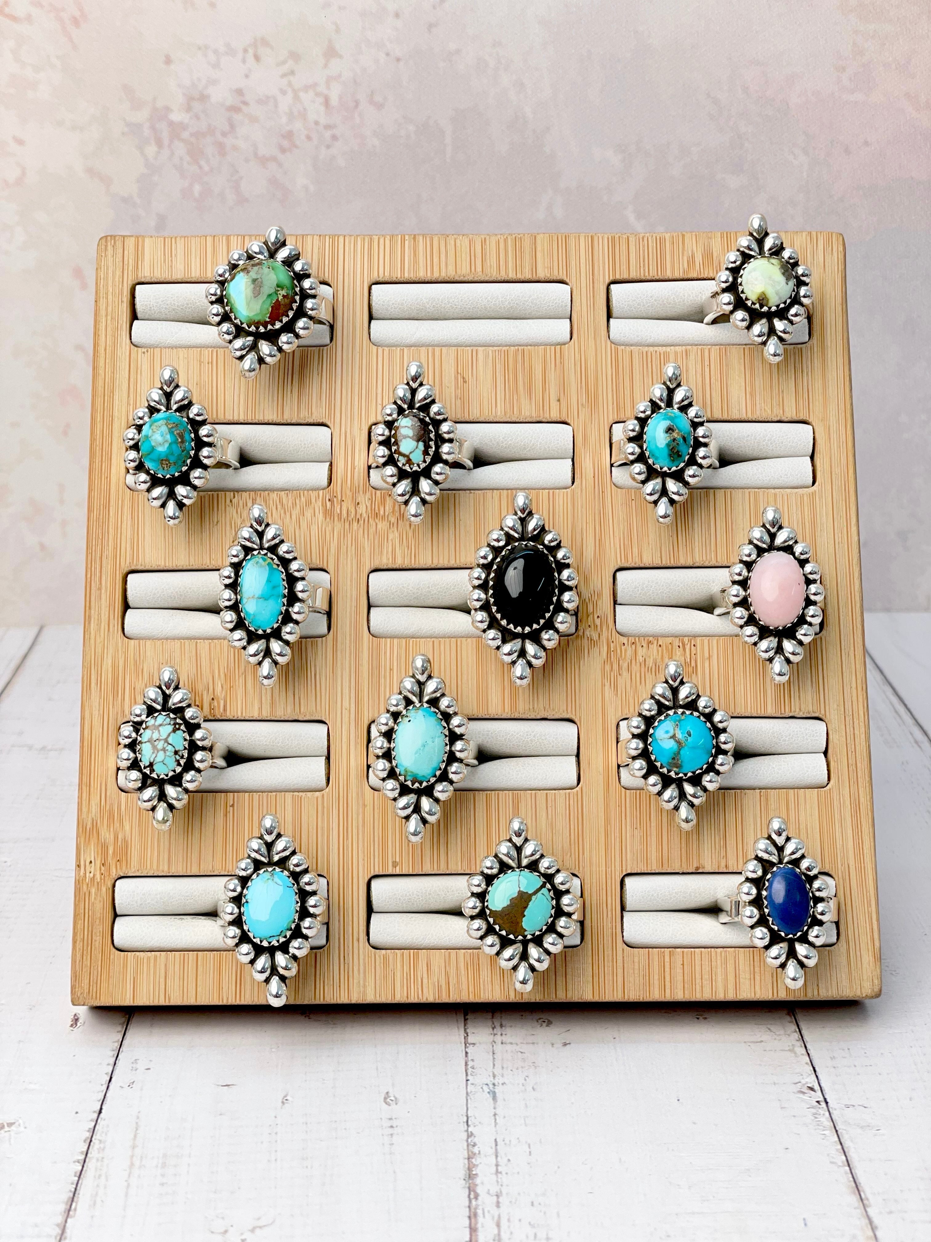 Sterling Burst Slab Rings-Rings-Krush Kandy, Women's Online Fashion Boutique Located in Phoenix, Arizona (Scottsdale Area)