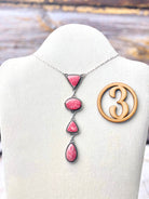Thulite Slab Cluster Necklaces-Necklaces-Krush Kandy, Women's Online Fashion Boutique Located in Phoenix, Arizona (Scottsdale Area)