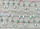Bow-tiful Stone Drop Necklace-Necklaces-Krush Kandy, Women's Online Fashion Boutique Located in Phoenix, Arizona (Scottsdale Area)