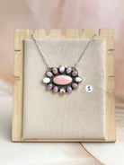 Multi Conch Long Daisy Necklace-Necklaces-Krush Kandy, Women's Online Fashion Boutique Located in Phoenix, Arizona (Scottsdale Area)