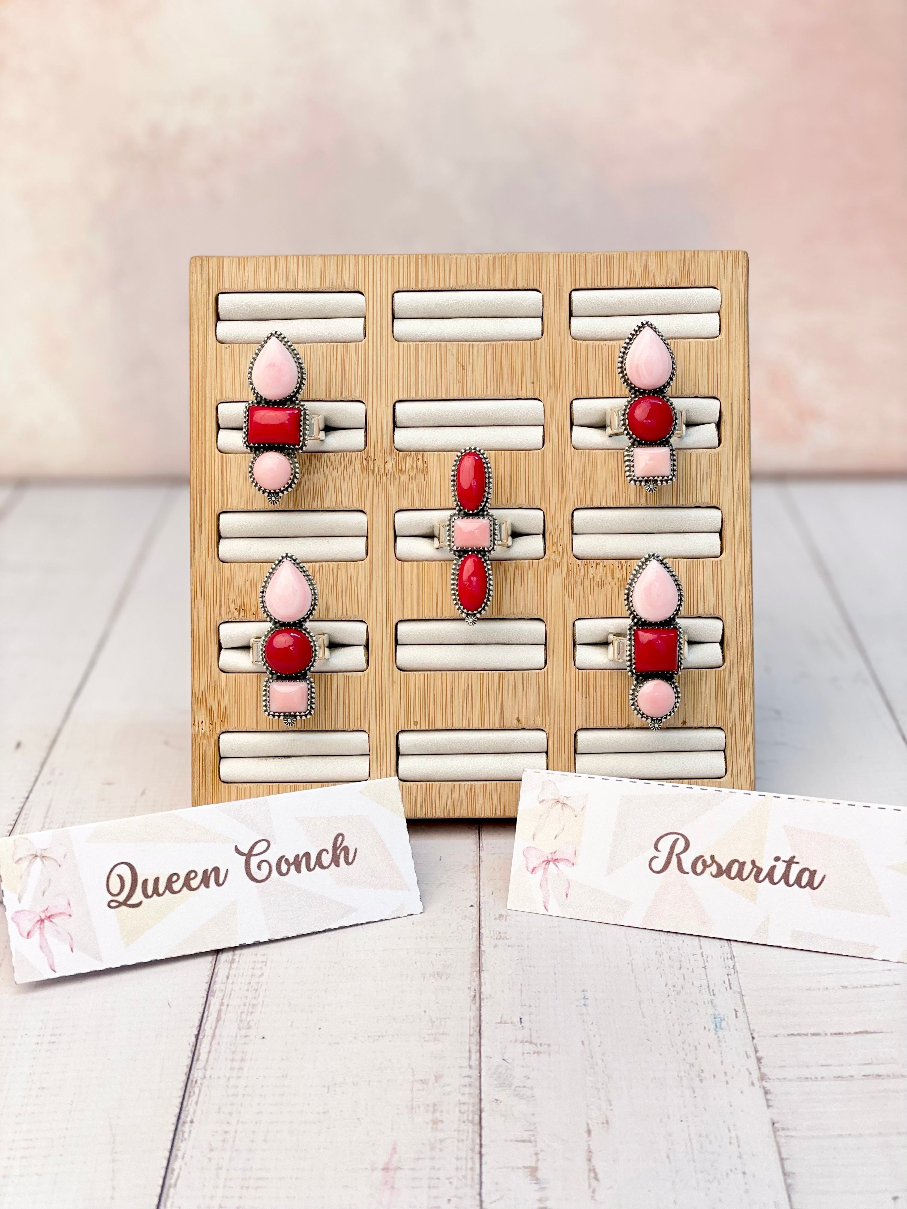 Rosarita and Queen Conch Crawler Rings-Rings-Krush Kandy, Women's Online Fashion Boutique Located in Phoenix, Arizona (Scottsdale Area)