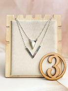 Layered Triad Necklace sno 1-Necklaces-Krush Kandy, Women's Online Fashion Boutique Located in Phoenix, Arizona (Scottsdale Area)