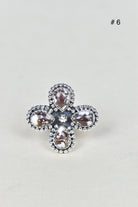 4 Leaf Cluster Ring-Cluster Rings-Krush Kandy, Women's Online Fashion Boutique Located in Phoenix, Arizona (Scottsdale Area)