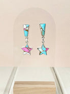 Cotton Candy Earrings Bno. 30-Earrings-Krush Kandy, Women's Online Fashion Boutique Located in Phoenix, Arizona (Scottsdale Area)