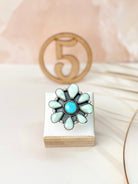 White Water Turquoise & Paloma Western Rings Bno. 10-Rings-Krush Kandy, Women's Online Fashion Boutique Located in Phoenix, Arizona (Scottsdale Area)
