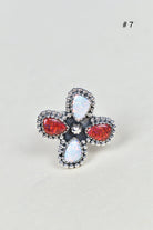 4 Leaf Cluster Ring-Cluster Rings-Krush Kandy, Women's Online Fashion Boutique Located in Phoenix, Arizona (Scottsdale Area)