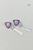 Solo Stone Sterling Cascade Earrings-Drop Earrings-Krush Kandy, Women's Online Fashion Boutique Located in Phoenix, Arizona (Scottsdale Area)
