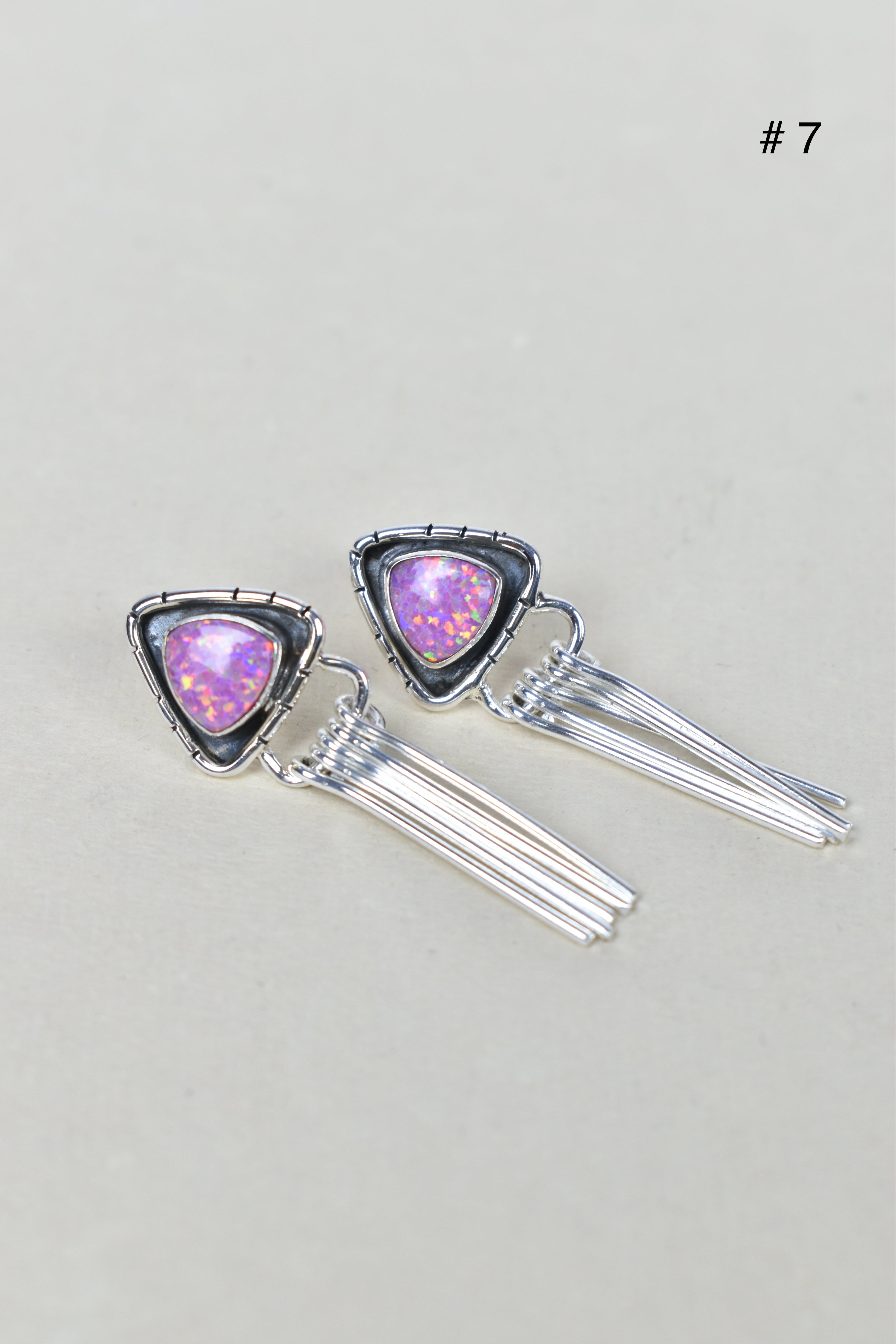 Solo Stone Sterling Cascade Earrings-Drop Earrings-Krush Kandy, Women's Online Fashion Boutique Located in Phoenix, Arizona (Scottsdale Area)