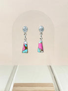 Cotton Candy Earrings Bno. 32-Earrings-Krush Kandy, Women's Online Fashion Boutique Located in Phoenix, Arizona (Scottsdale Area)