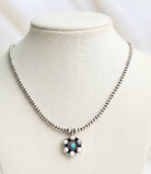 Blooming Flower Desert Pearl Necklace-Necklaces-Krush Kandy, Women's Online Fashion Boutique Located in Phoenix, Arizona (Scottsdale Area)