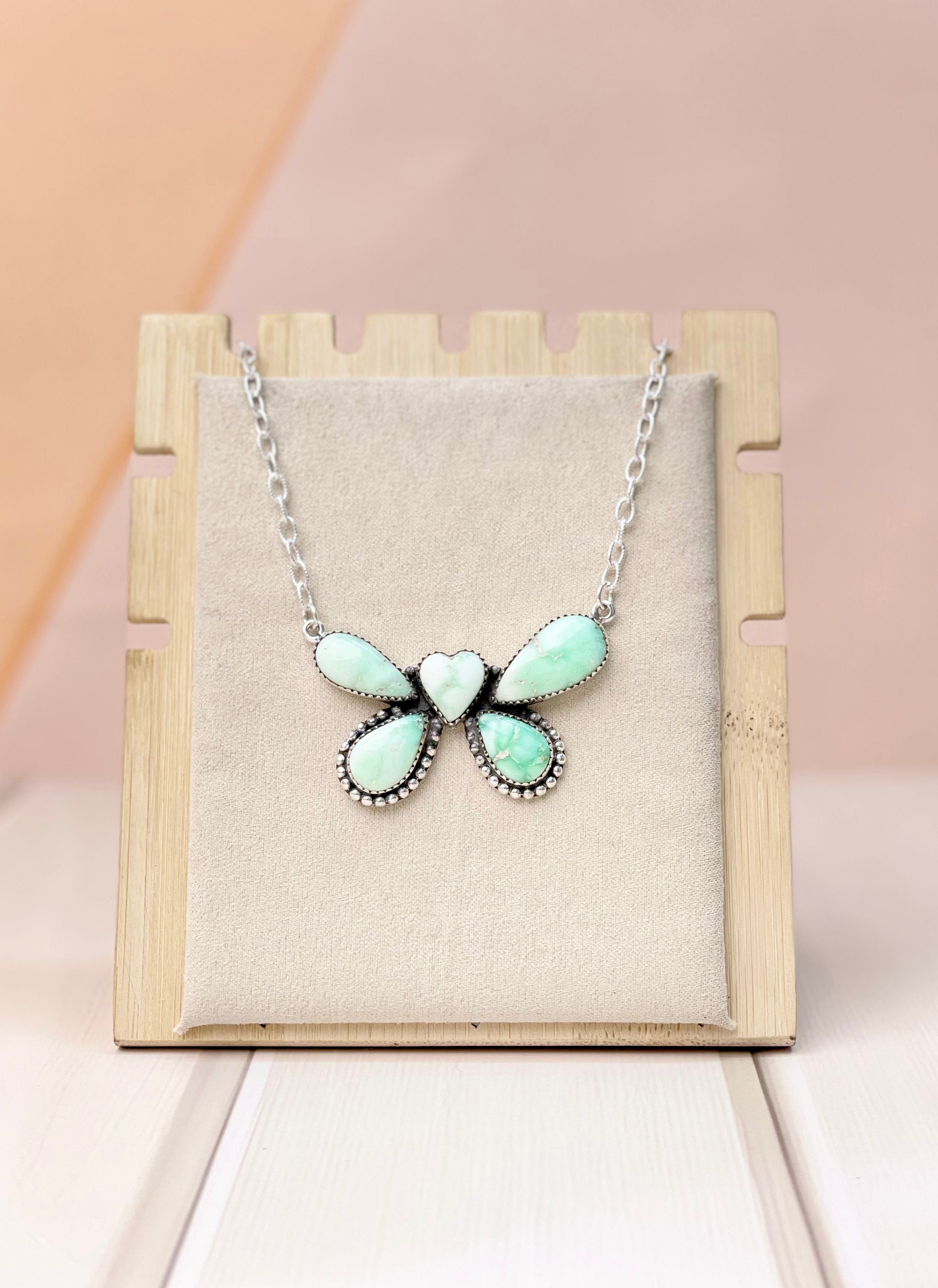 Paloma Heart-Flies Necklace-Necklaces-Krush Kandy, Women's Online Fashion Boutique Located in Phoenix, Arizona (Scottsdale Area)