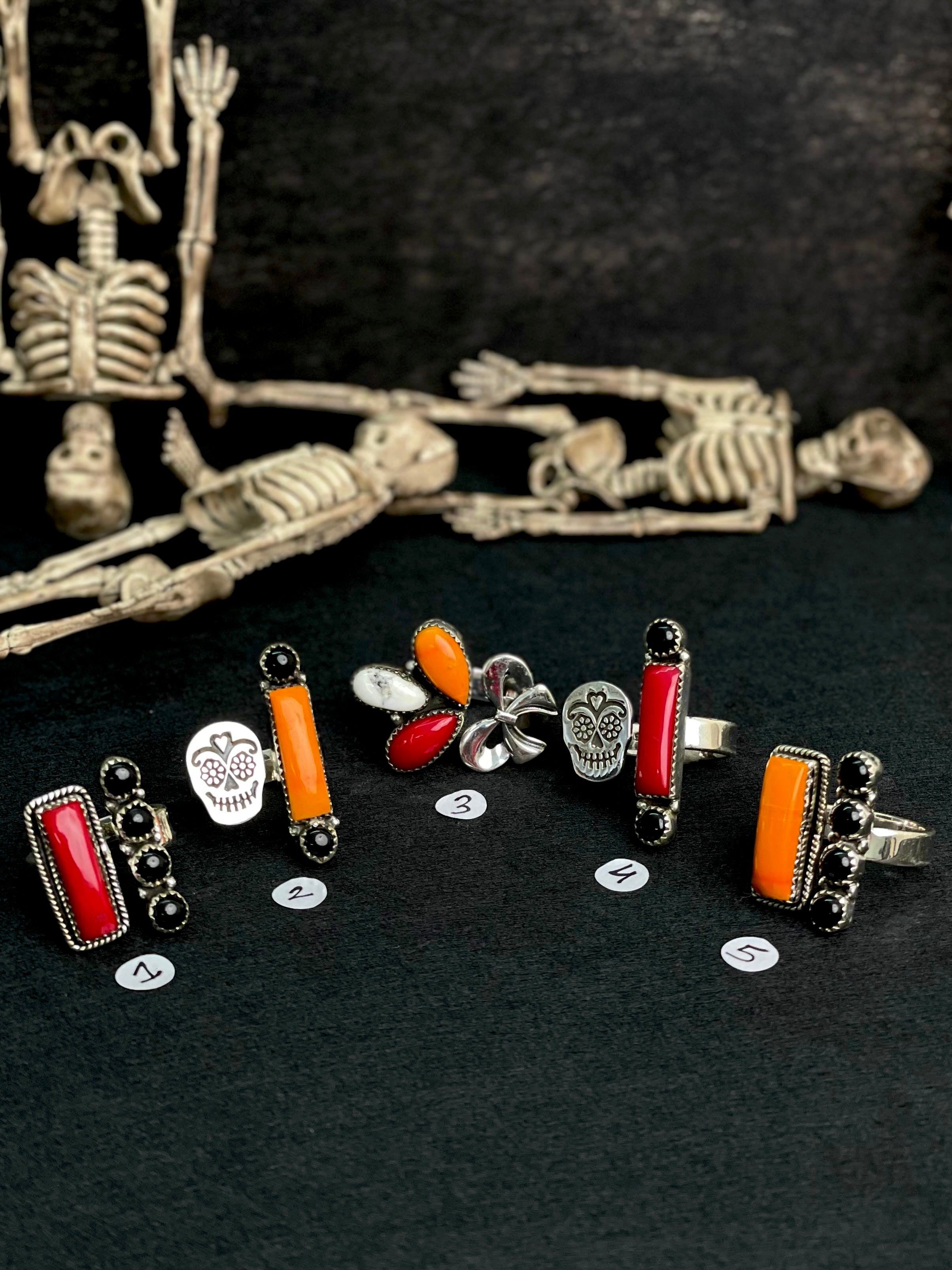 Halloween Rings Rosarita & Black Onyx sno 38-Rings-Krush Kandy, Women's Online Fashion Boutique Located in Phoenix, Arizona (Scottsdale Area)