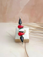 Halloween Crawler Rings Rosarita & Black Onyx sno 6-Rings-Krush Kandy, Women's Online Fashion Boutique Located in Phoenix, Arizona (Scottsdale Area)