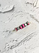 Cotton Candy & CZ Bar Cuff-Bracelets-Krush Kandy, Women's Online Fashion Boutique Located in Phoenix, Arizona (Scottsdale Area)