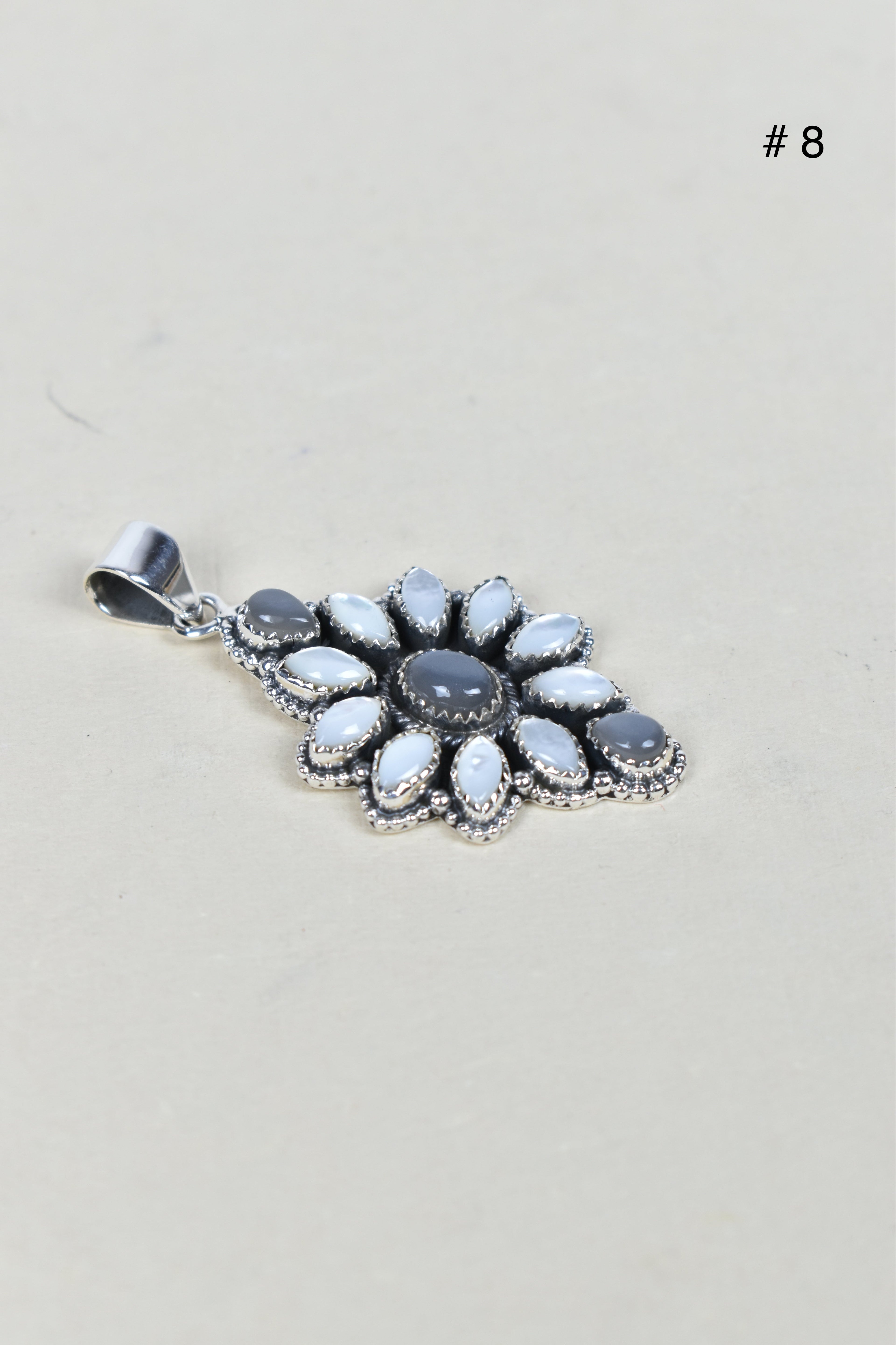 Daisy Does It Sterling Silver Pendant-Pendant Necklaces-Krush Kandy, Women's Online Fashion Boutique Located in Phoenix, Arizona (Scottsdale Area)
