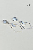 Skyborne Celestial Elegance Dangle Earrings-Drop Earrings-Krush Kandy, Women's Online Fashion Boutique Located in Phoenix, Arizona (Scottsdale Area)