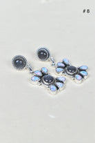 Trine Jewel Cascade Earrings-Drop Earrings-Krush Kandy, Women's Online Fashion Boutique Located in Phoenix, Arizona (Scottsdale Area)