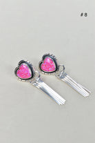 Solo Stone Sterling Cascade Earrings-Drop Earrings-Krush Kandy, Women's Online Fashion Boutique Located in Phoenix, Arizona (Scottsdale Area)