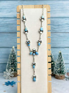 Winter Frost Golden Hills Statement Necklace-Necklaces-Krush Kandy, Women's Online Fashion Boutique Located in Phoenix, Arizona (Scottsdale Area)