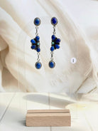 Floating Daisy Drop Dangle Earrings-Earrings-Krush Kandy, Women's Online Fashion Boutique Located in Phoenix, Arizona (Scottsdale Area)