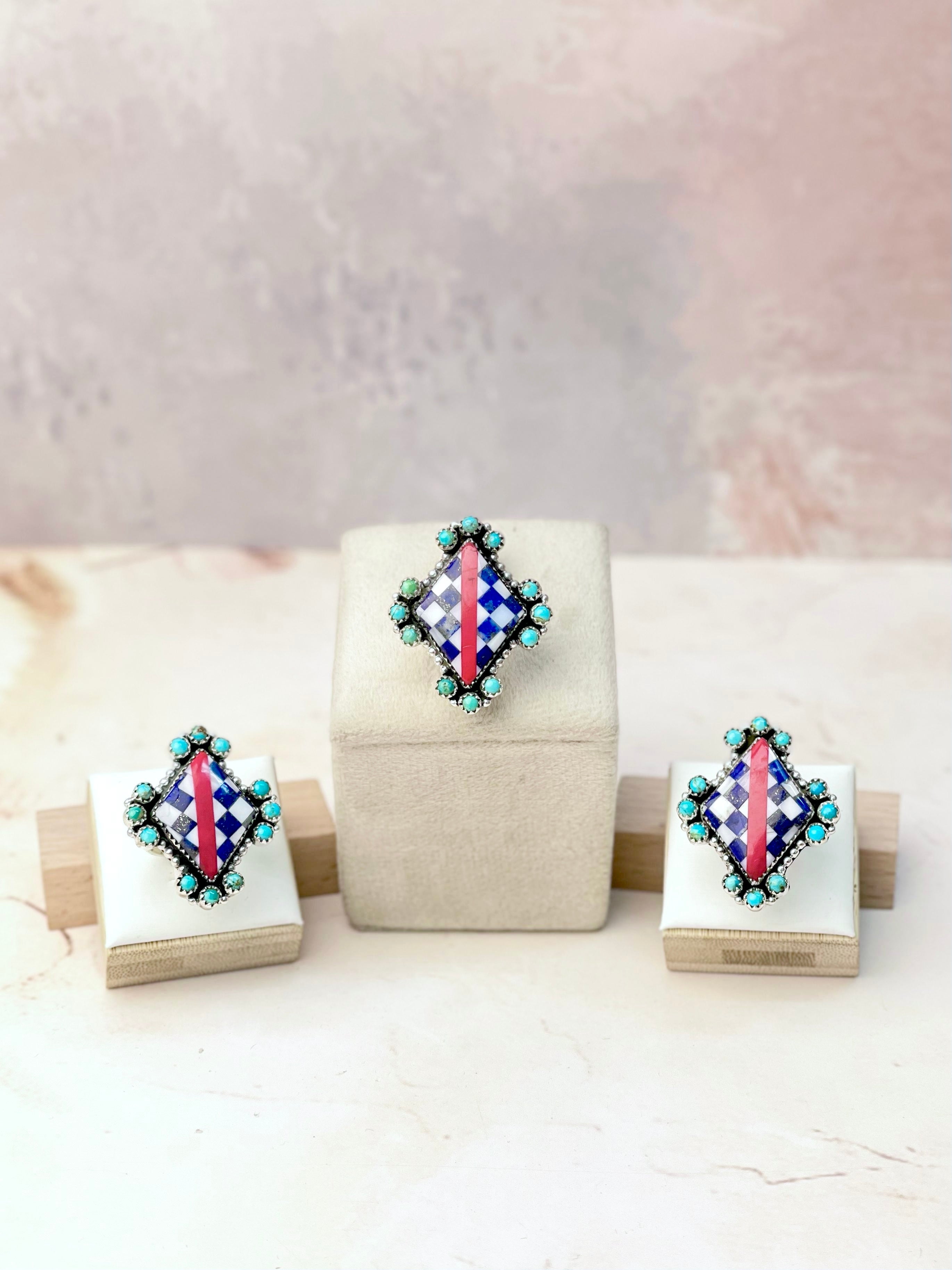Vintage Americana Vibe Rings-Rings-Krush Kandy, Women's Online Fashion Boutique Located in Phoenix, Arizona (Scottsdale Area)