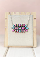 Cotton Candy Cluster Necklace no. 31-Necklaces-Krush Kandy, Women's Online Fashion Boutique Located in Phoenix, Arizona (Scottsdale Area)