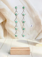 Square Dancing Dangle Earrings-Earrings-Krush Kandy, Women's Online Fashion Boutique Located in Phoenix, Arizona (Scottsdale Area)