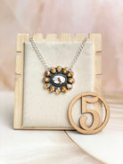 Angel Dahlia & Deer Fawn Necklace no12-Necklaces-Krush Kandy, Women's Online Fashion Boutique Located in Phoenix, Arizona (Scottsdale Area)