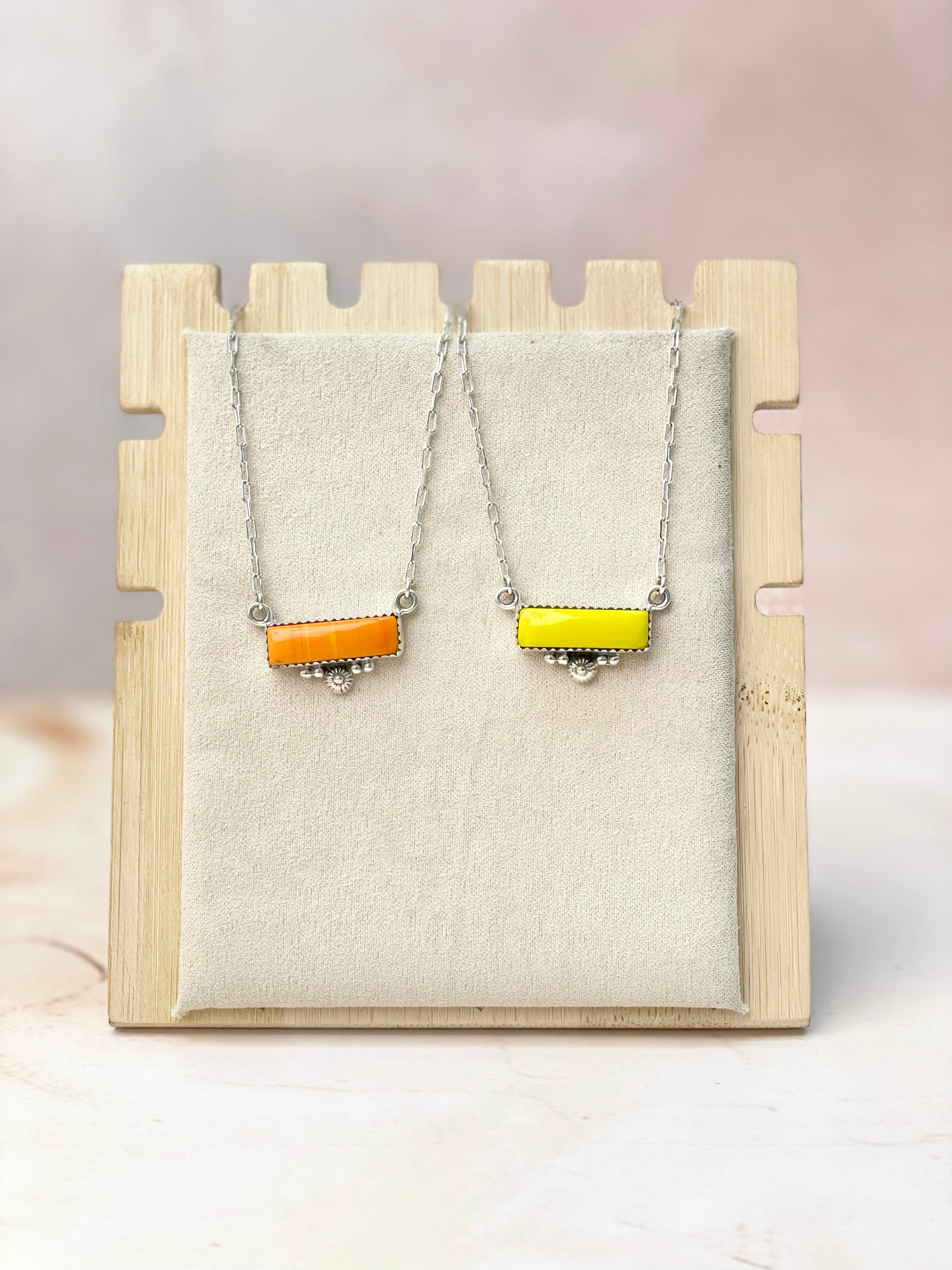 Rosarita Small Bar Necklace-Necklaces-Krush Kandy, Women's Online Fashion Boutique Located in Phoenix, Arizona (Scottsdale Area)