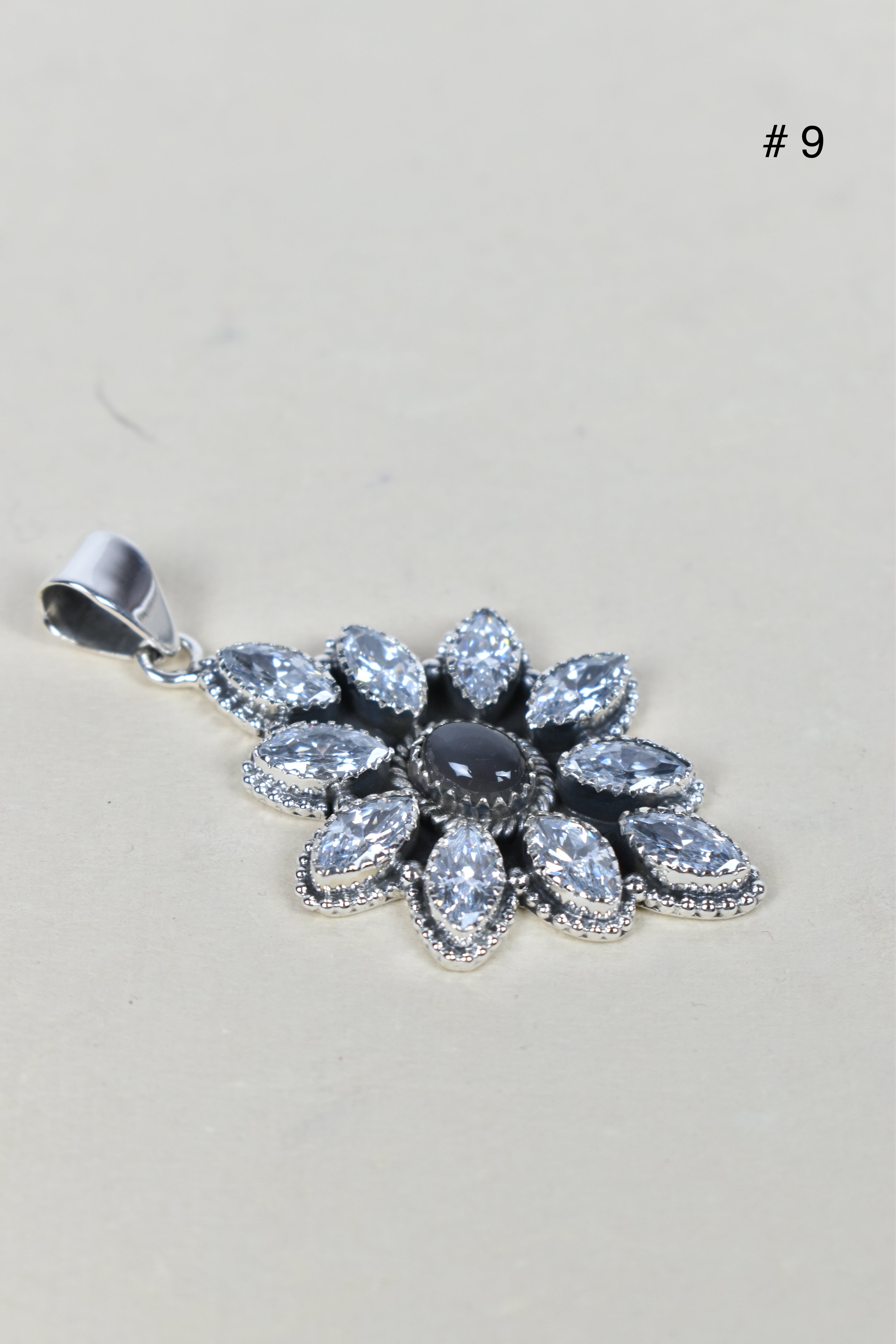 Daisy Does It Sterling Silver Pendant-Pendant Necklaces-Krush Kandy, Women's Online Fashion Boutique Located in Phoenix, Arizona (Scottsdale Area)