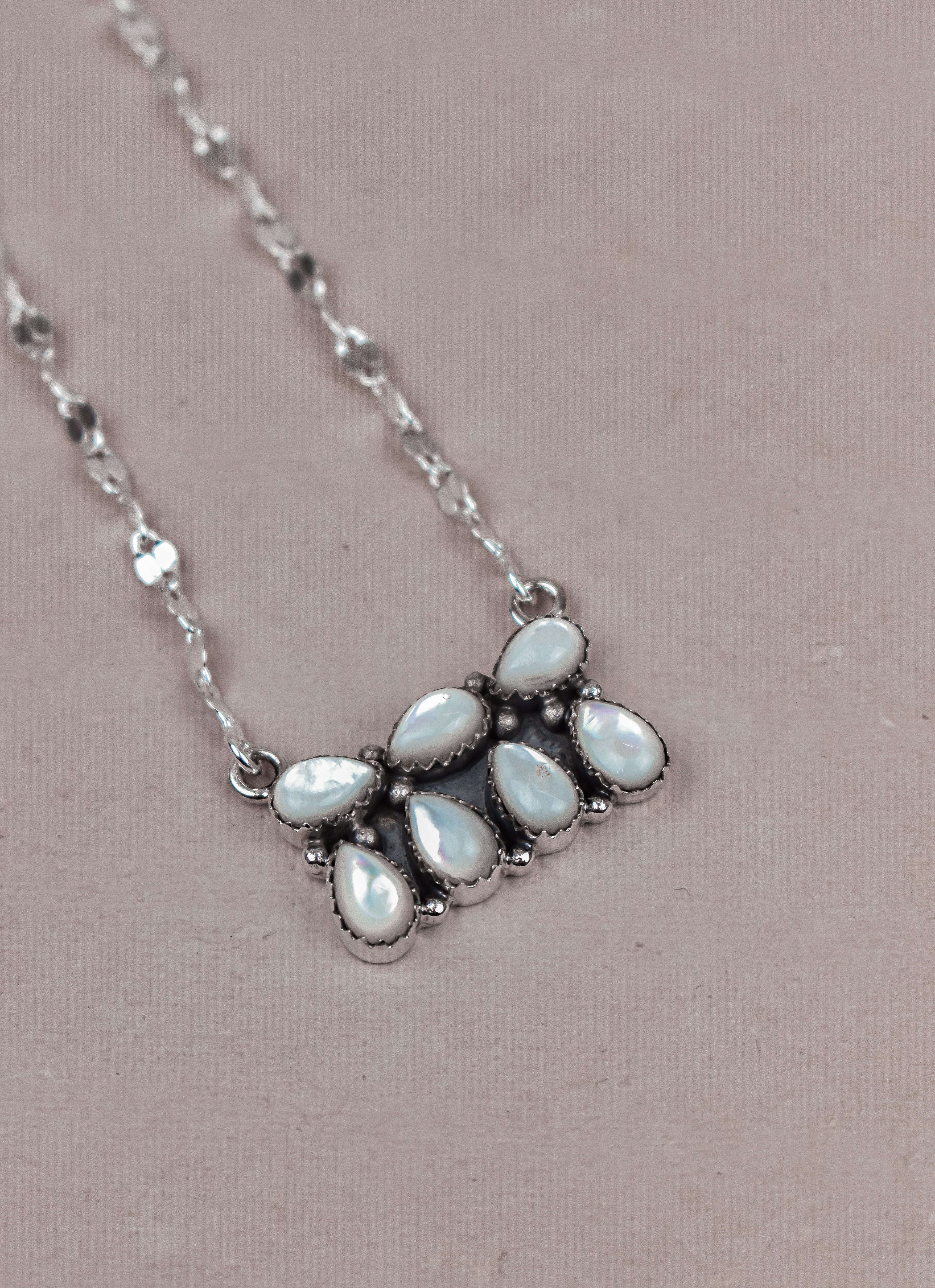 Starry Horizon Gemstone Bar Necklace-Bar Necklaces-Krush Kandy, Women's Online Fashion Boutique Located in Phoenix, Arizona (Scottsdale Area)