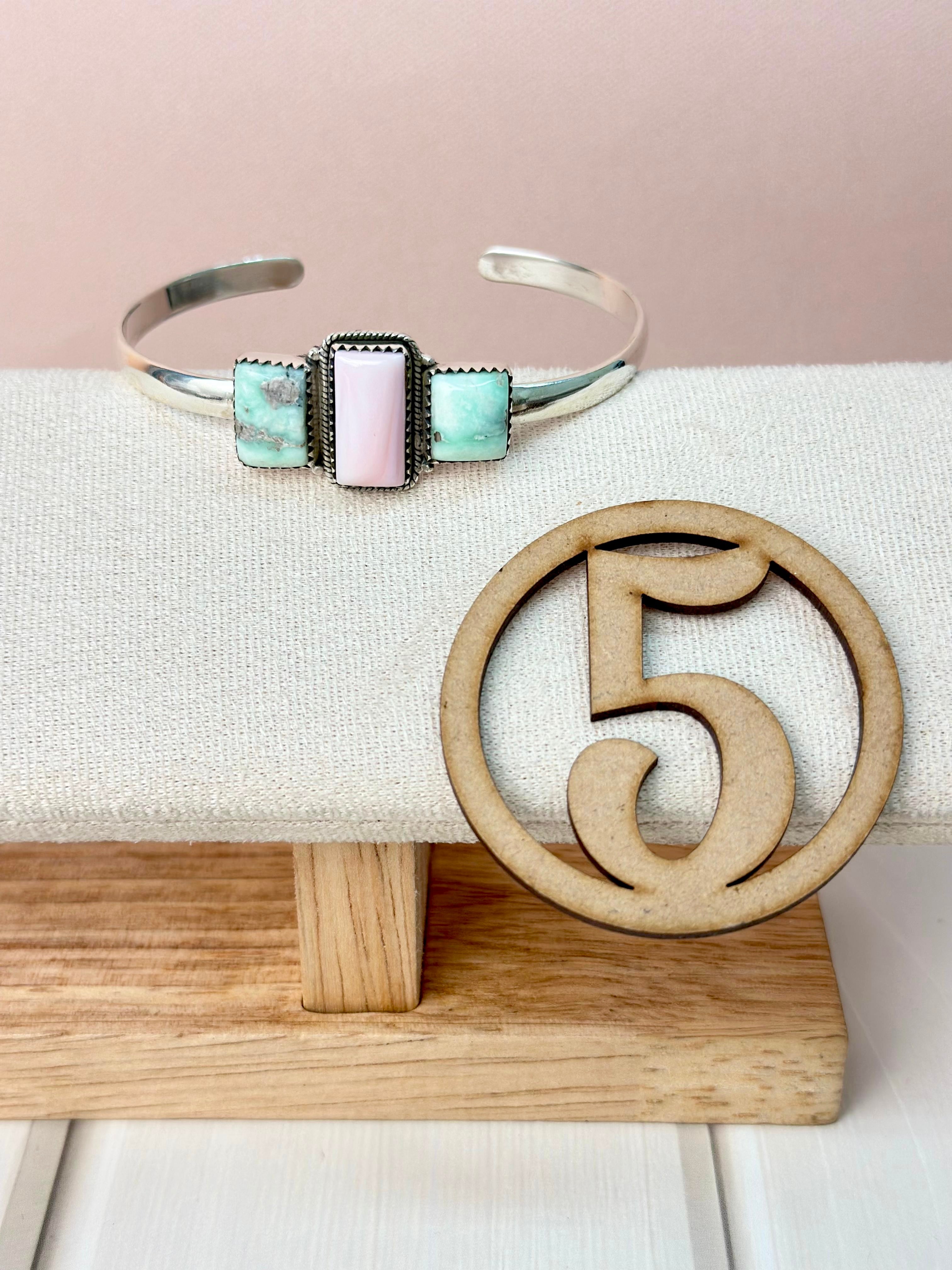 Paloma and Queen Conch Cuff Bno. 8-Bracelets-Krush Kandy, Women's Online Fashion Boutique Located in Phoenix, Arizona (Scottsdale Area)