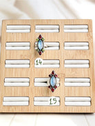 Celestial Spring Moonstone One of a Kind Rings-Rings-Krush Kandy, Women's Online Fashion Boutique Located in Phoenix, Arizona (Scottsdale Area)