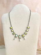 One Of A Kind Desert Pearl Slab Cluster Necklaces-Necklaces-Krush Kandy, Women's Online Fashion Boutique Located in Phoenix, Arizona (Scottsdale Area)