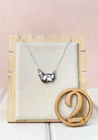 Dainty Dino in the Wild Chain Pendant-Necklaces-Krush Kandy, Women's Online Fashion Boutique Located in Phoenix, Arizona (Scottsdale Area)