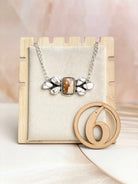 Angel Dahlia & Deer Fawn Necklace no12-Necklaces-Krush Kandy, Women's Online Fashion Boutique Located in Phoenix, Arizona (Scottsdale Area)