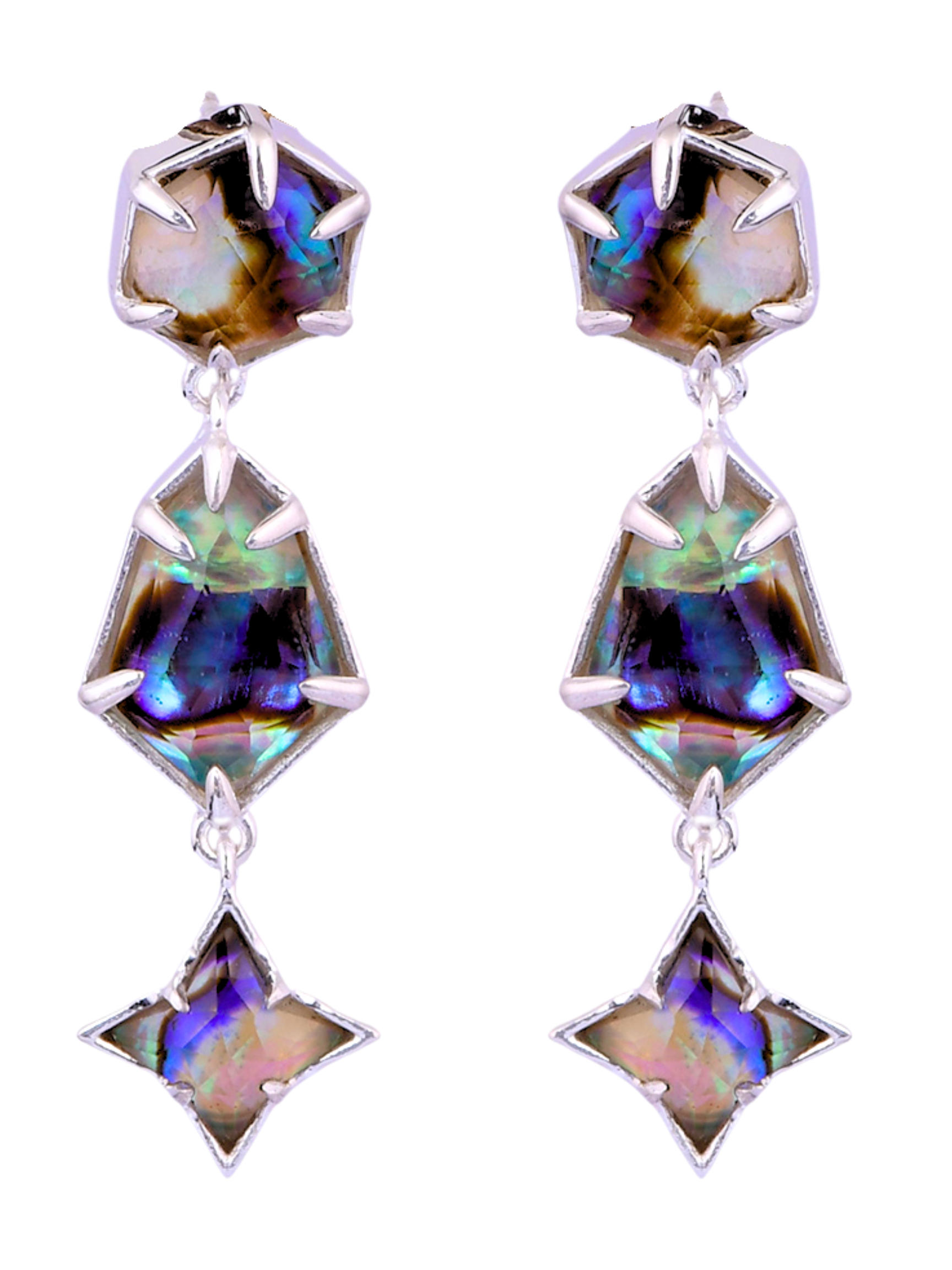 Starlight Stone Earrings-Earrings-Krush Kandy, Women's Online Fashion Boutique Located in Phoenix, Arizona (Scottsdale Area)