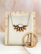 Angel Dahlia & Deer Fawn Necklace no12-Necklaces-Krush Kandy, Women's Online Fashion Boutique Located in Phoenix, Arizona (Scottsdale Area)