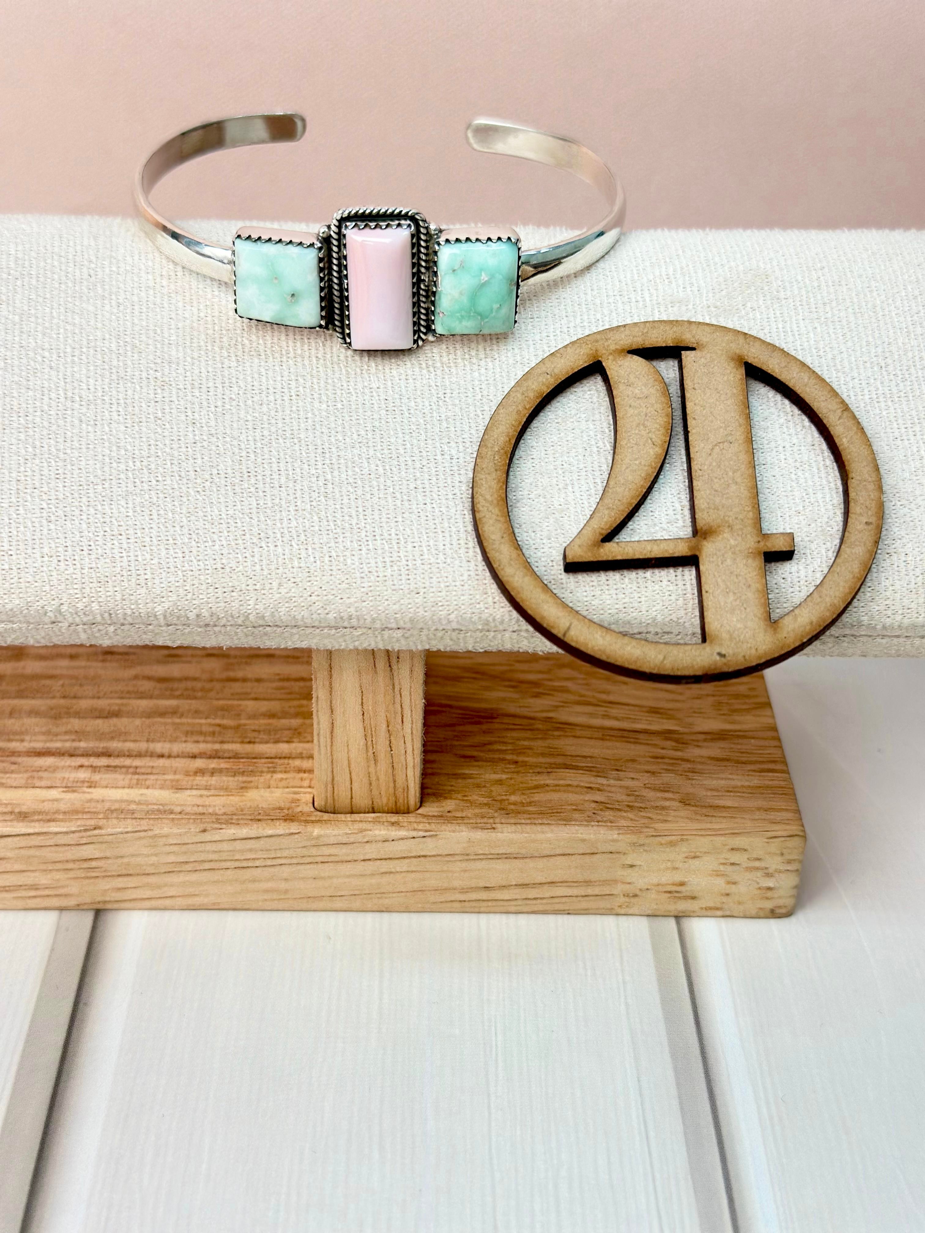 Paloma and Queen Conch Cuff Bno. 8-Bracelets-Krush Kandy, Women's Online Fashion Boutique Located in Phoenix, Arizona (Scottsdale Area)