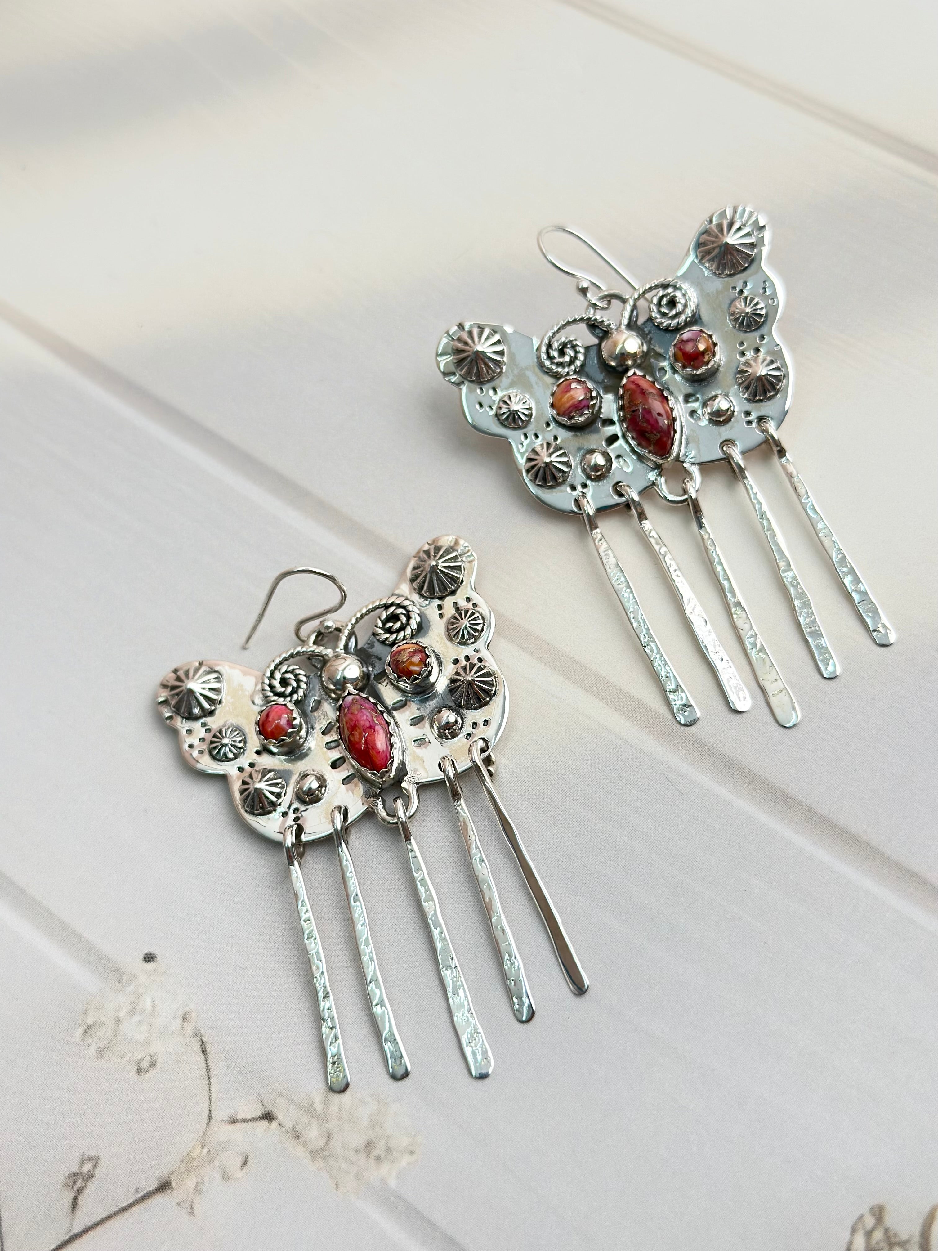 Boho Butterfly in Mesa Desert Earrings-Earrings-Krush Kandy, Women's Online Fashion Boutique Located in Phoenix, Arizona (Scottsdale Area)