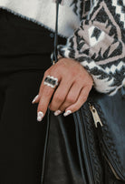 Ray of Sunshine Jumbo Stone Ring-Rings-Krush Kandy, Women's Online Fashion Boutique Located in Phoenix, Arizona (Scottsdale Area)