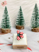 Holly Jolly Red & White Christmas Rings-Rings-Krush Kandy, Women's Online Fashion Boutique Located in Phoenix, Arizona (Scottsdale Area)