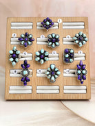 Perfect Touch Multi Dahlia Ring Clusters-Rings-Krush Kandy, Women's Online Fashion Boutique Located in Phoenix, Arizona (Scottsdale Area)