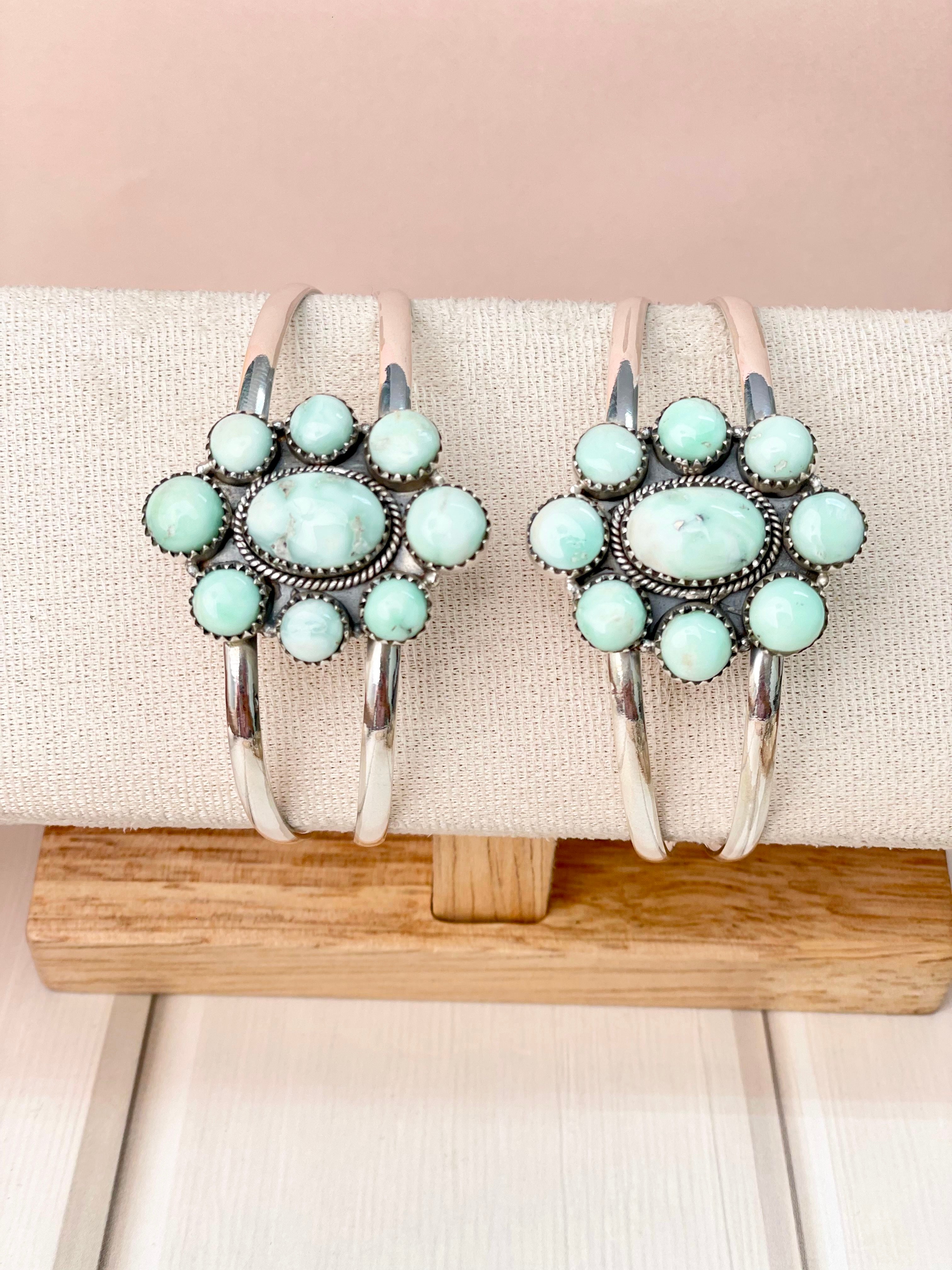 Desert Bloom Paloma Stone Cuff-Bracelets-Krush Kandy, Women's Online Fashion Boutique Located in Phoenix, Arizona (Scottsdale Area)